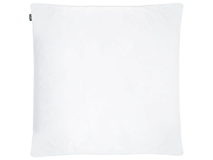 LuxePillow White Cotton Duck Down And Feathers Fill 80 x 80cm High Loft Soft