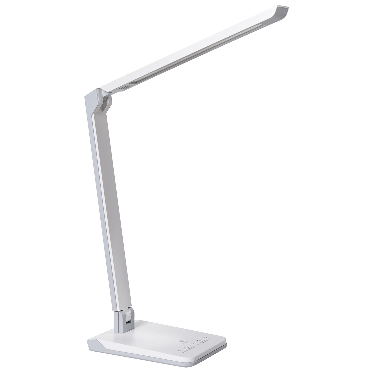 LED Desk Lamp White With Dimmable Brightness And Color Temp