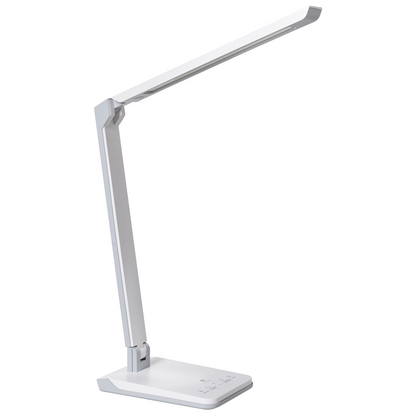 LED Desk Lamp White With Dimmable Brightness And Color Temp