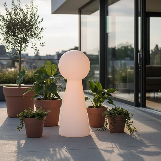 Outdoor LED Floor Lamp White RGB IP54
