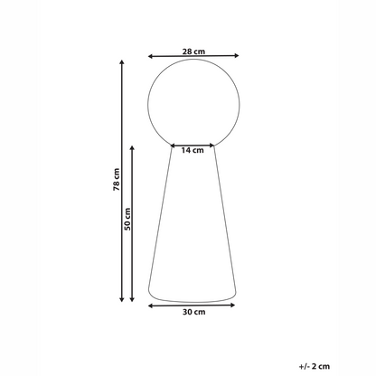 Outdoor LED Floor Lamp White RGB IP54