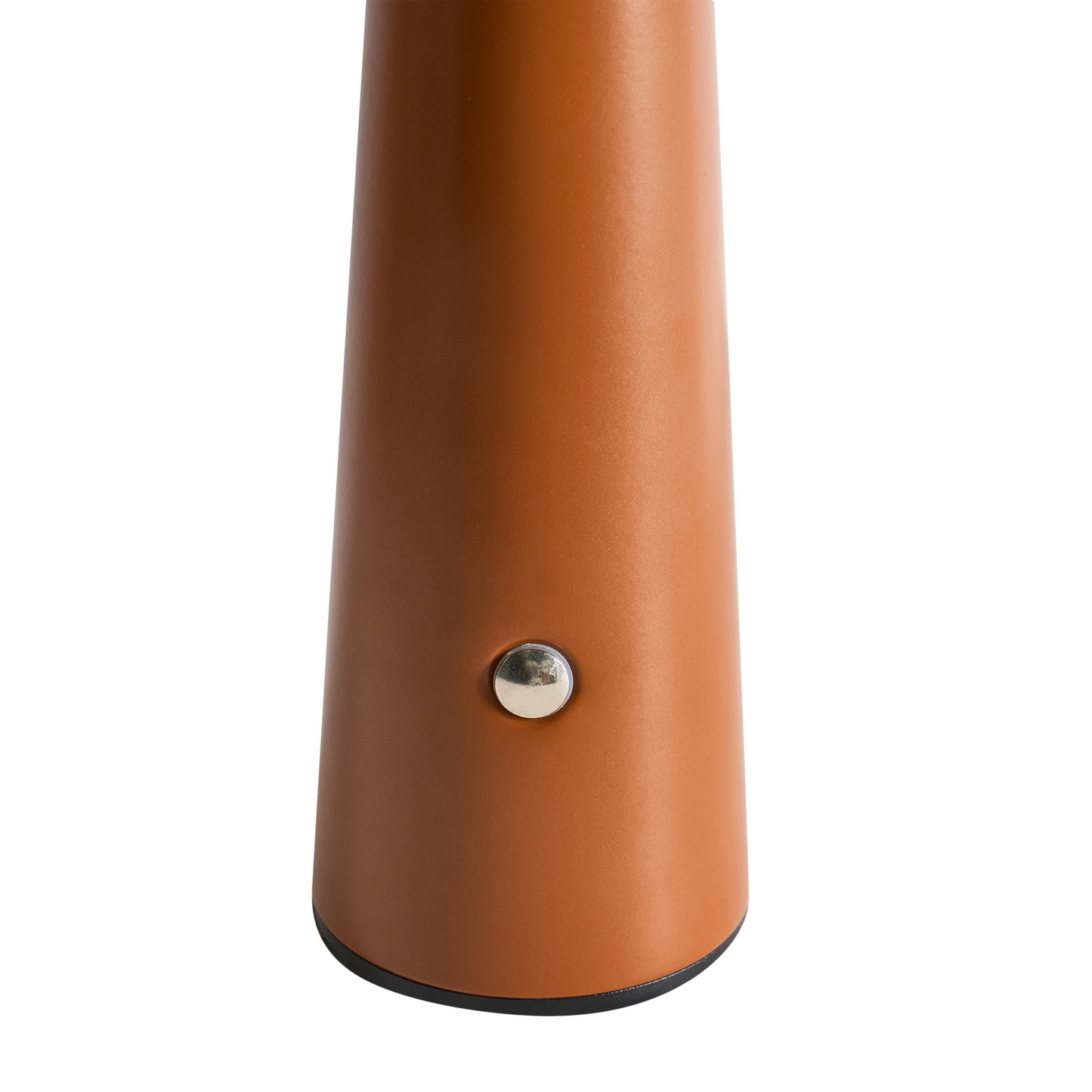 Table Lamp Mushroom LED Wireless Iron Brown Modern Style