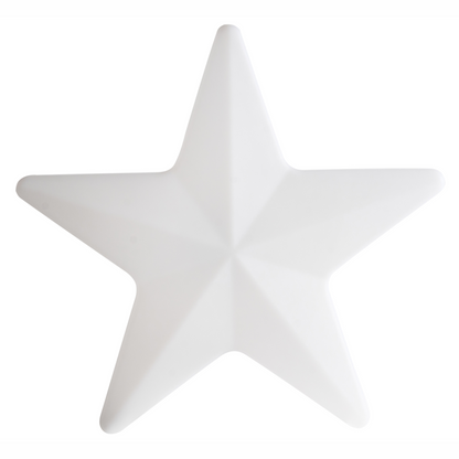 Outdoor LED Star Floor Lamp White RGB IP54