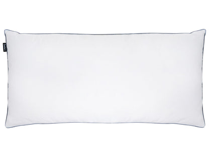 Low Bed Pillow White Duck Feather And Down 40 x 80cm