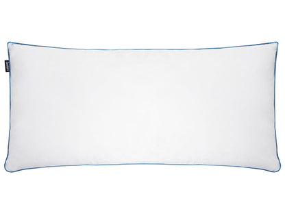 Low Bed Pillow White Duck Down 40 x 80 Premium Cotton Casing