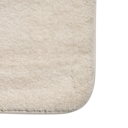 Off White Microfibre Bath Mat 60 x 90 Non Slip