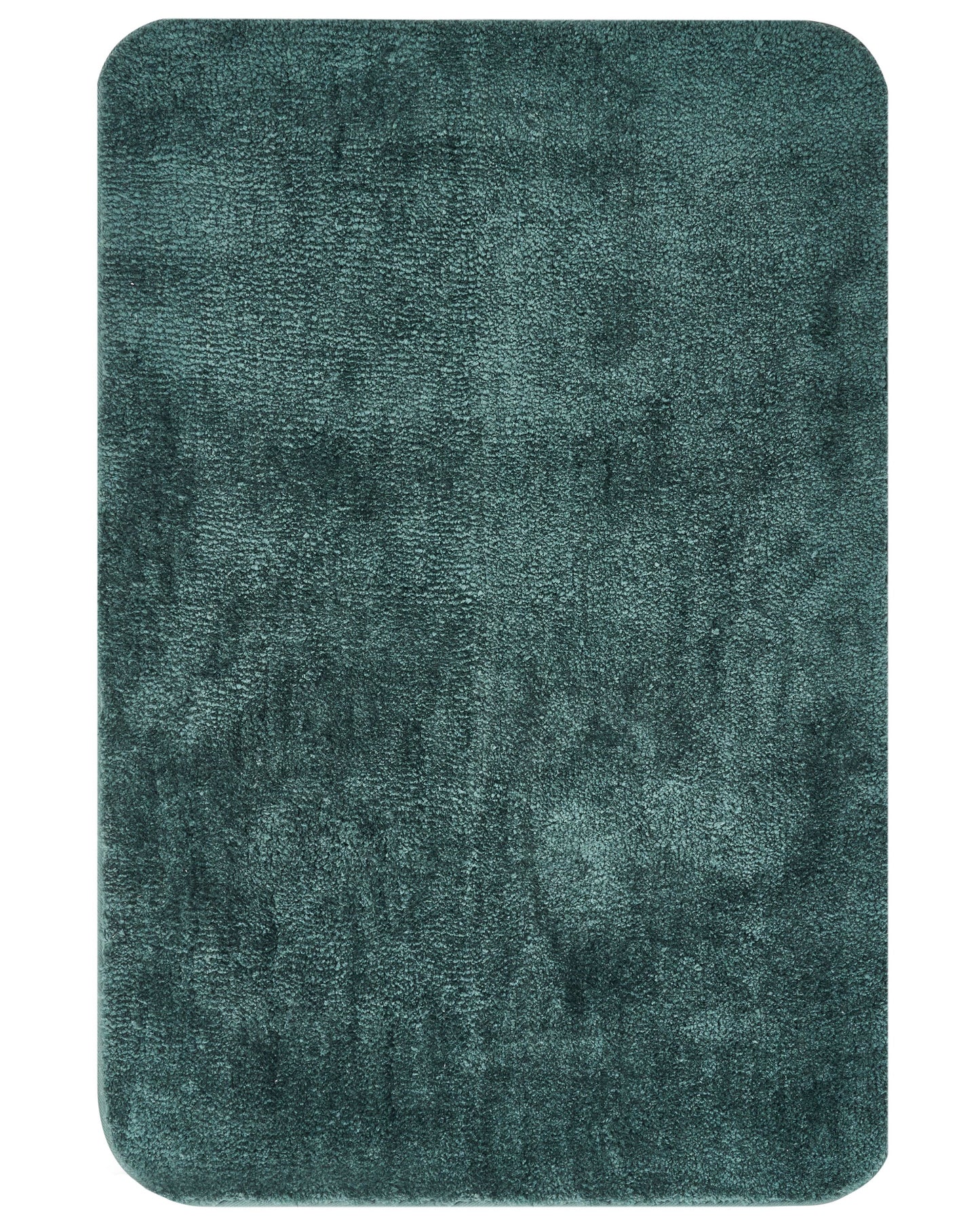 Bath Mat Dark Green Microfiber 60 x 90cm Non Slip