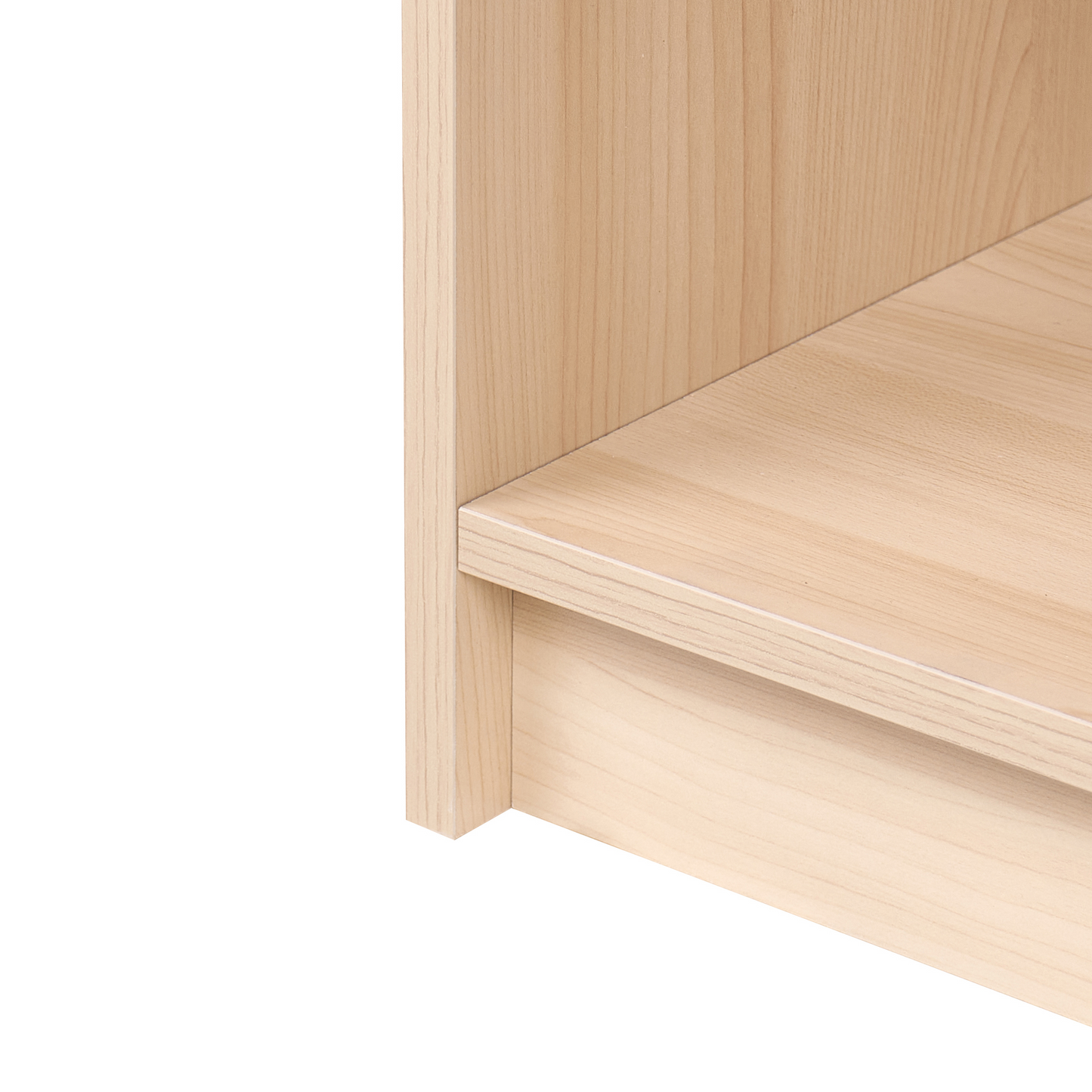 3 Tier Bookcase Light Brown 40 x 40cm Matte Finish