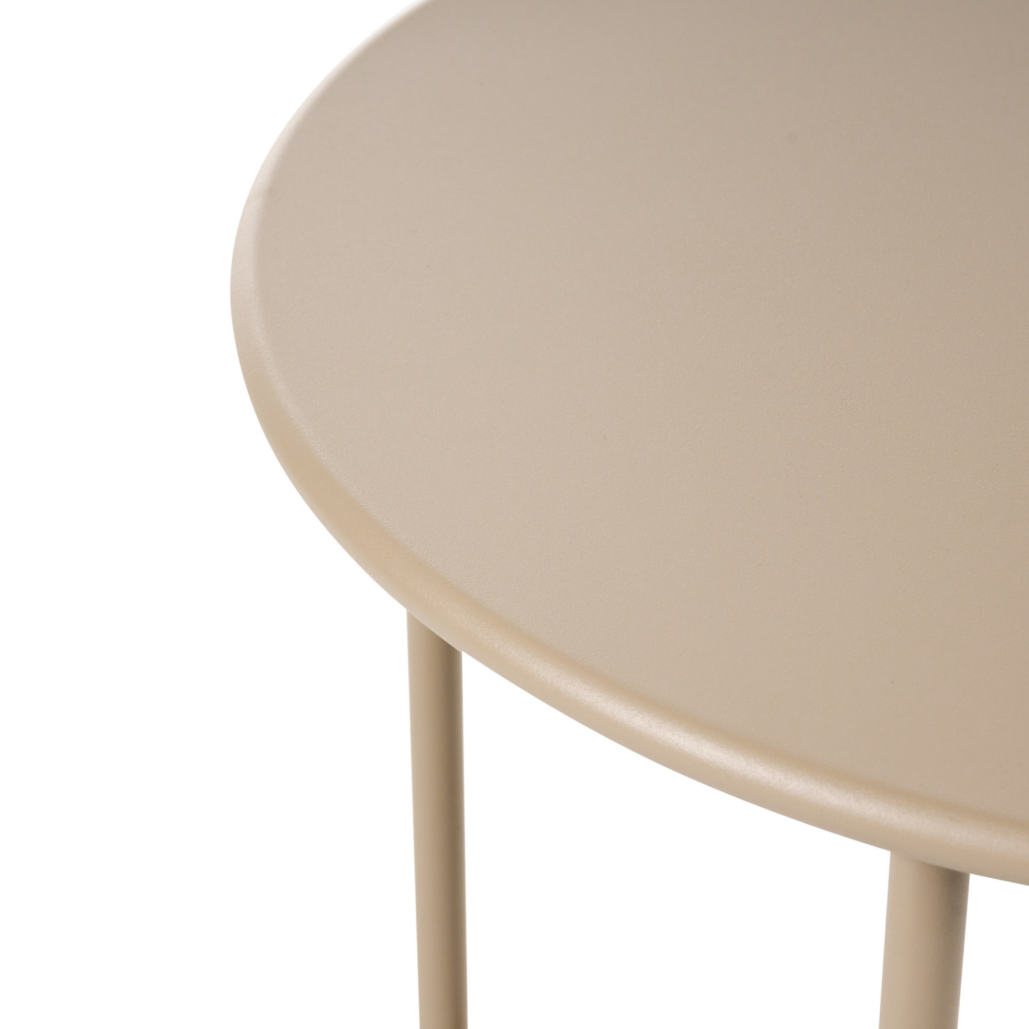 Belmont Beige Faux Rattan Bistro Set 2 Seater With Round Table