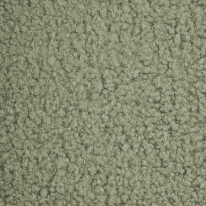 Two Bar Chairs Light Green Boucle With Wood Look Iron Legs