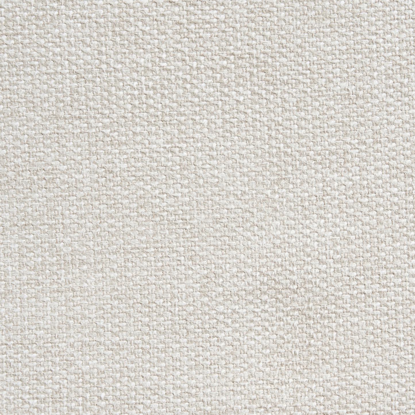 Set of 2 Off White Fabric Dining Chairs With Padded Seats