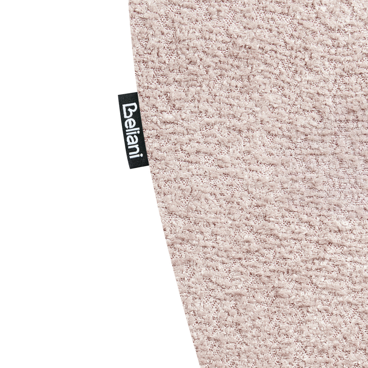 Pink Boucle Armchair For Kids With Armrests Hippo Inspired Modern Design