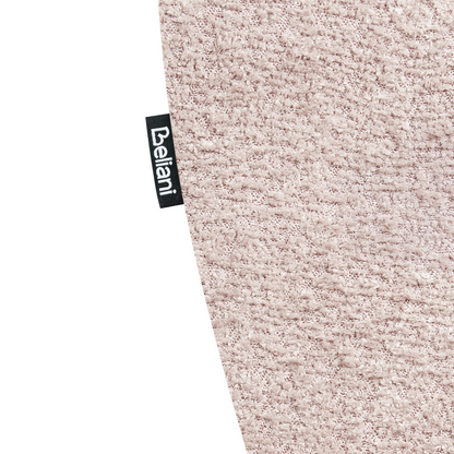 Pink Boucle Armchair For Kids With Armrests Hippo Inspired Modern Design