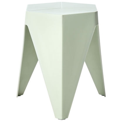 Pastel Multicolor 4 Piece Garden Stool Set Stackable Patio Footstools
