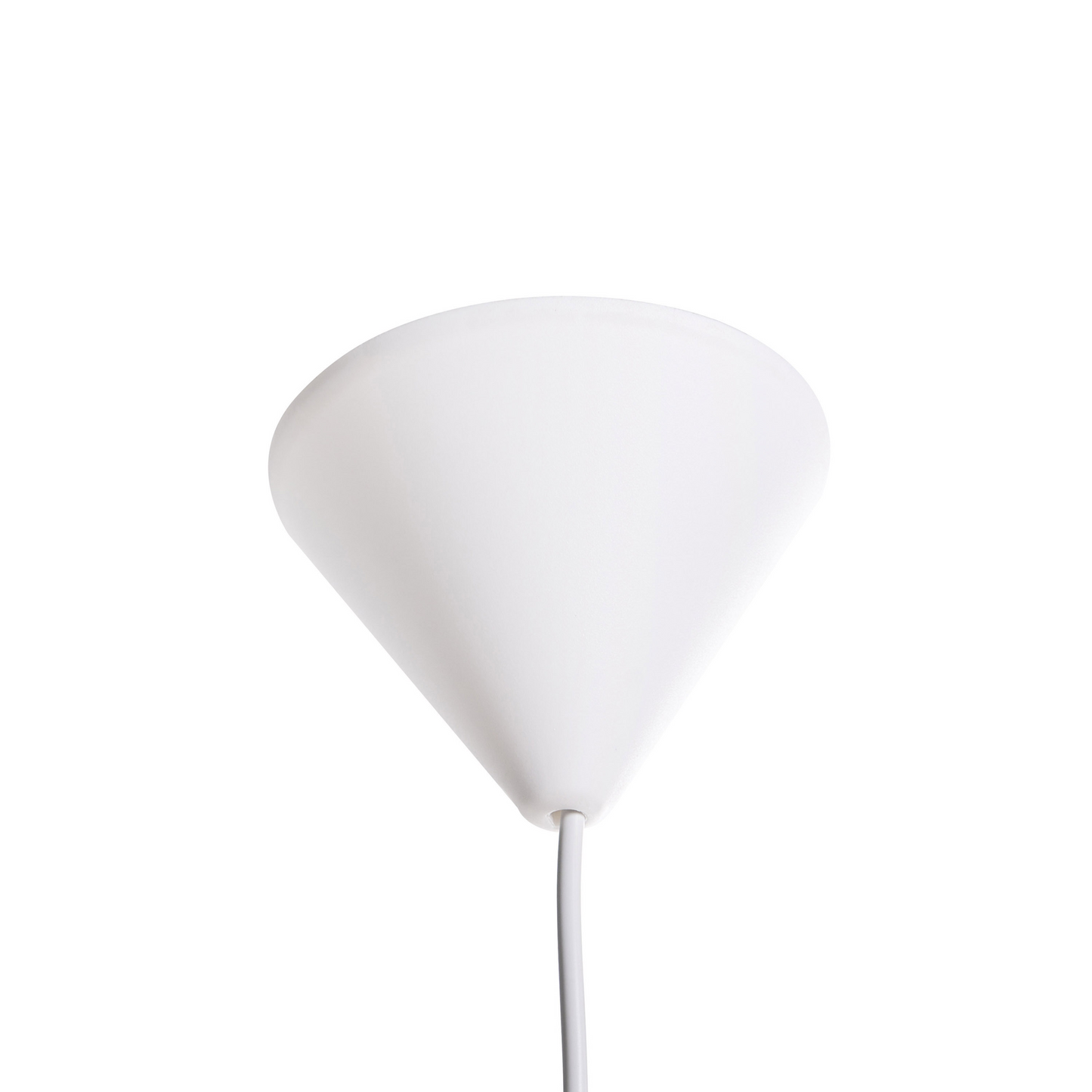 Pendant Lamp White Beige Geometric Fabric Shade Iron Base
