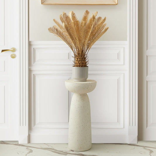 Artifical Gold Palm Tree 70cm Decorative Potted Plant
