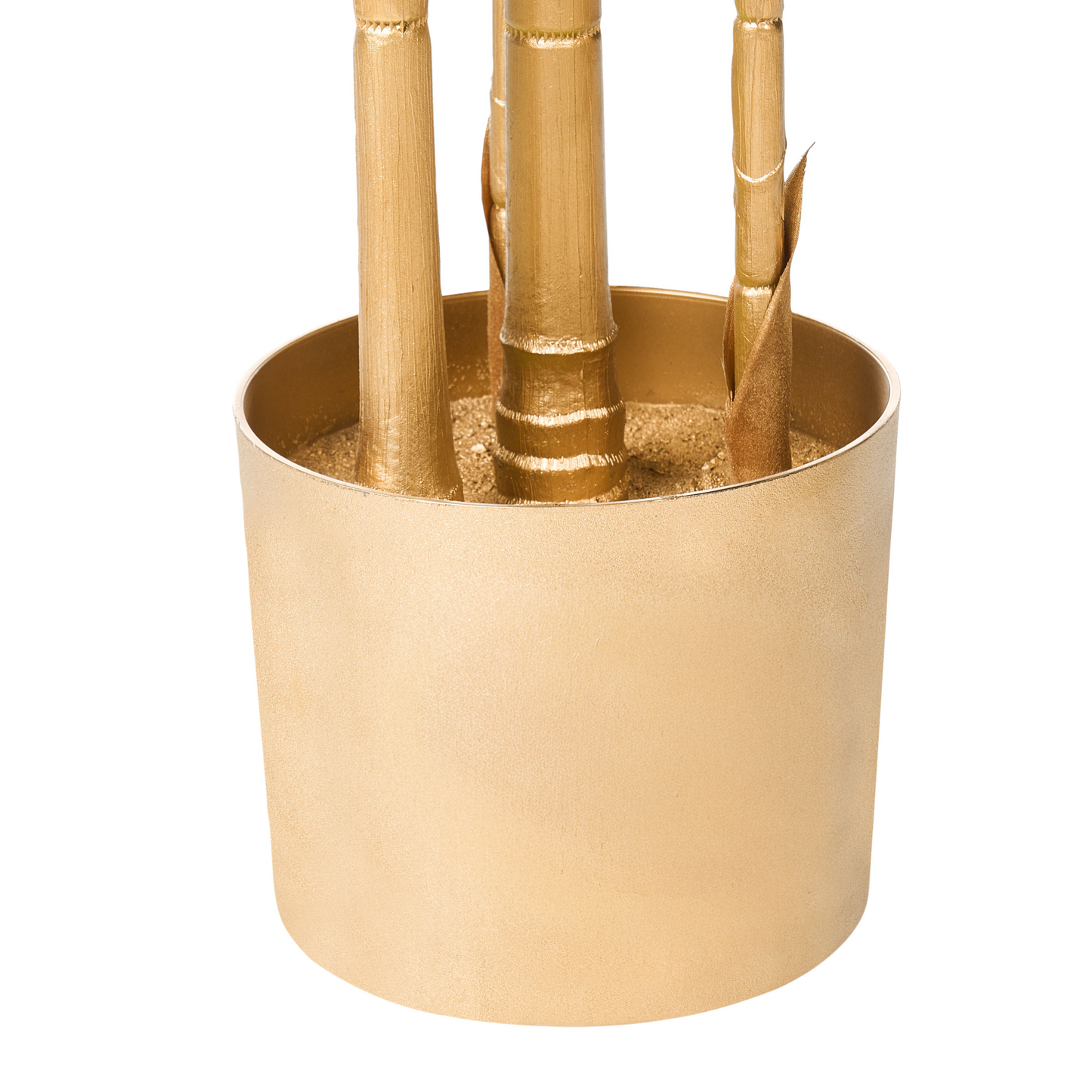Artifical Gold 160cm Potted Artificial Plant Luxury Fake Palm