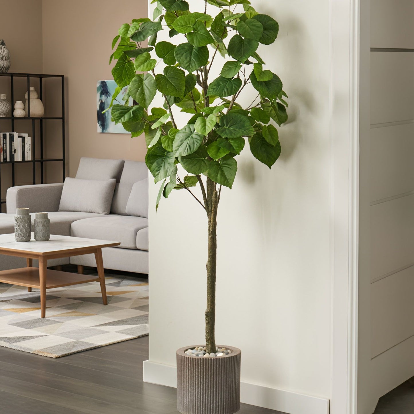 Artificial Potted Plant 160cm Realistic Green Foliage For Home And Office Decor