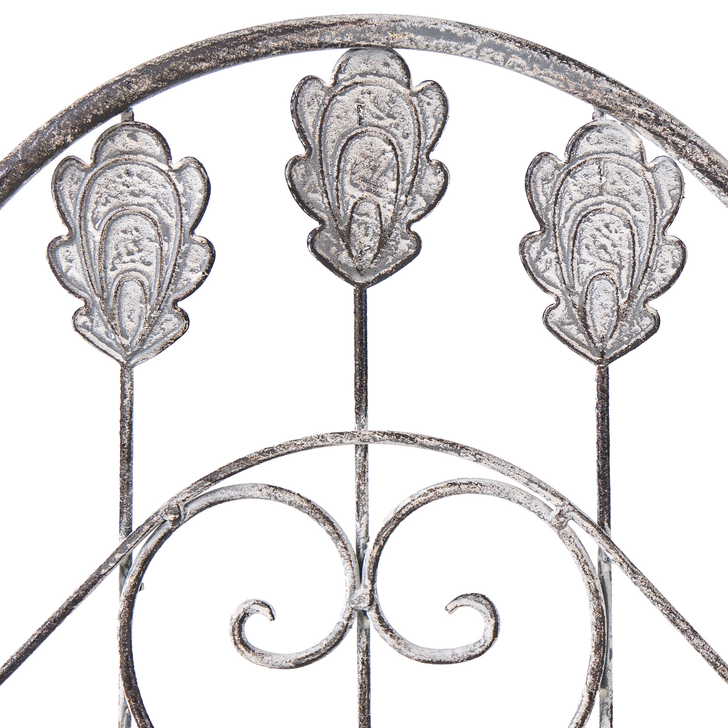 Plant Shelf Iron Grey Freestanding Garden Storage For Outdoor And Indoor Use
