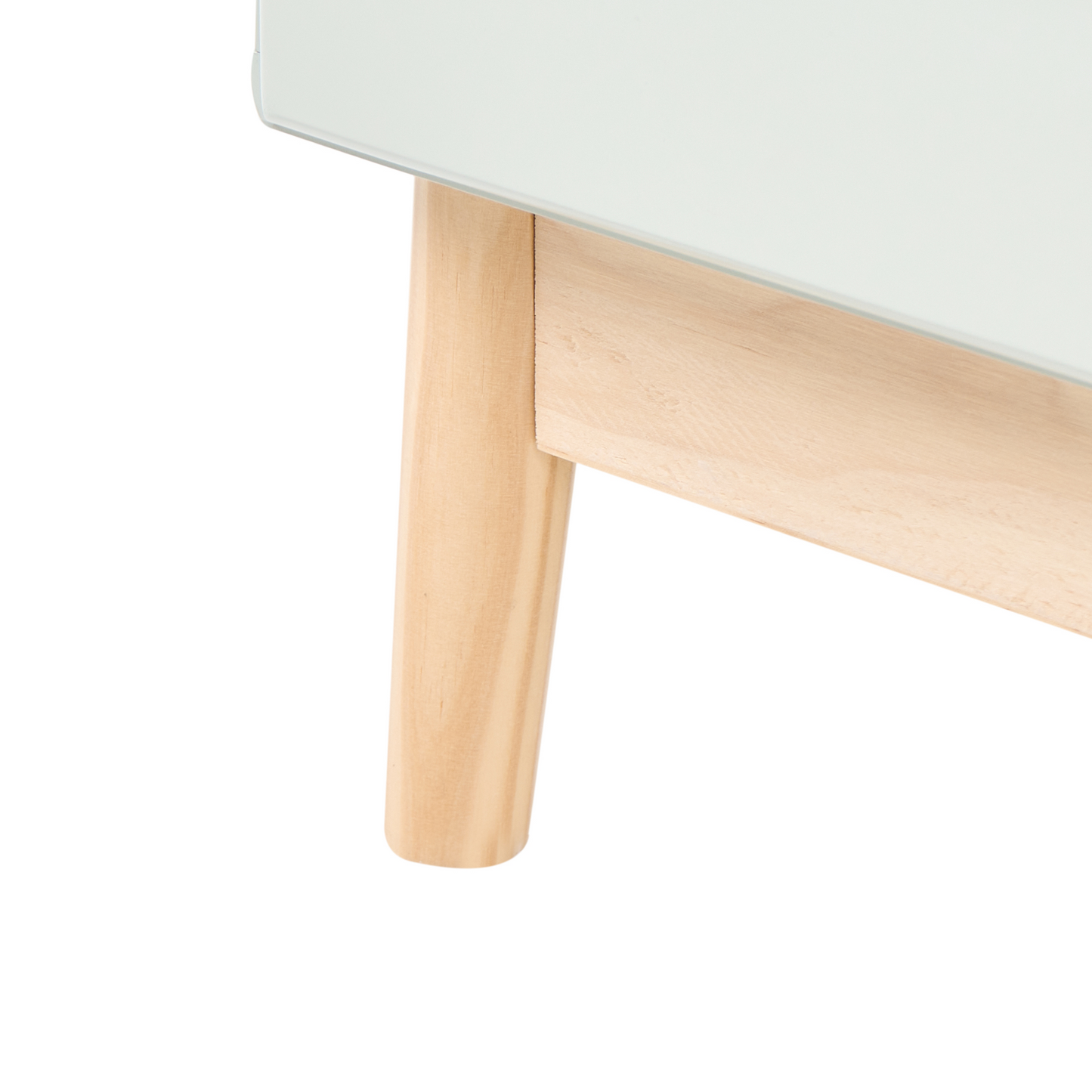 LunaNest Changing Table Dresser Light Green MDF With Drawers