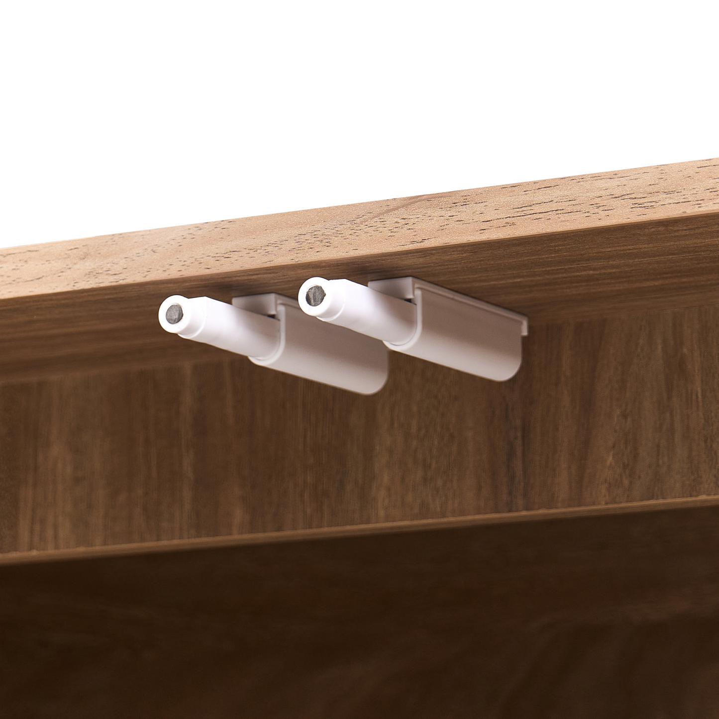 2 Door Sideboard Light Brown 80cm Paper Rope Front