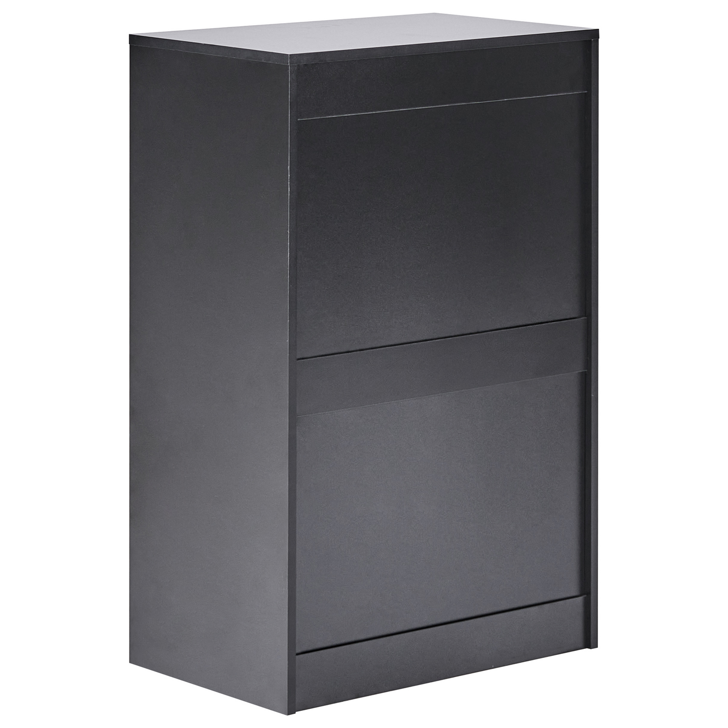 ScandiNest Black Five Drawer Sideboard MDF Storage Unit in Scandinavian Style for Modern Living