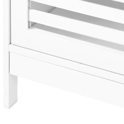 White Washbasin Cabinet Minimalist Bathroom Storage