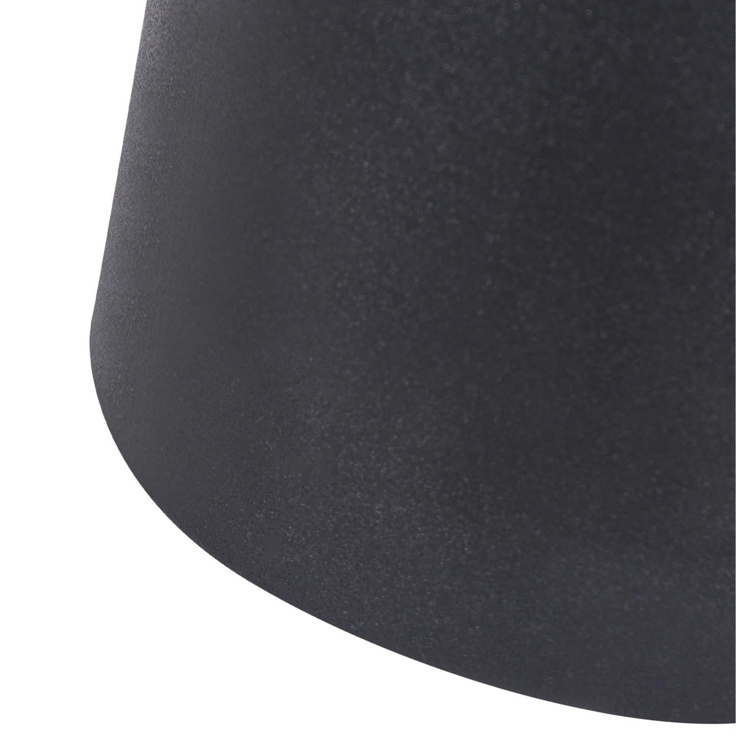 Accent Side Table Black Rust-Resistant 31cm Indoor Outdoor