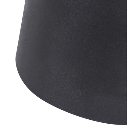Accent Side Table Black Rust-Resistant 31cm Indoor Outdoor