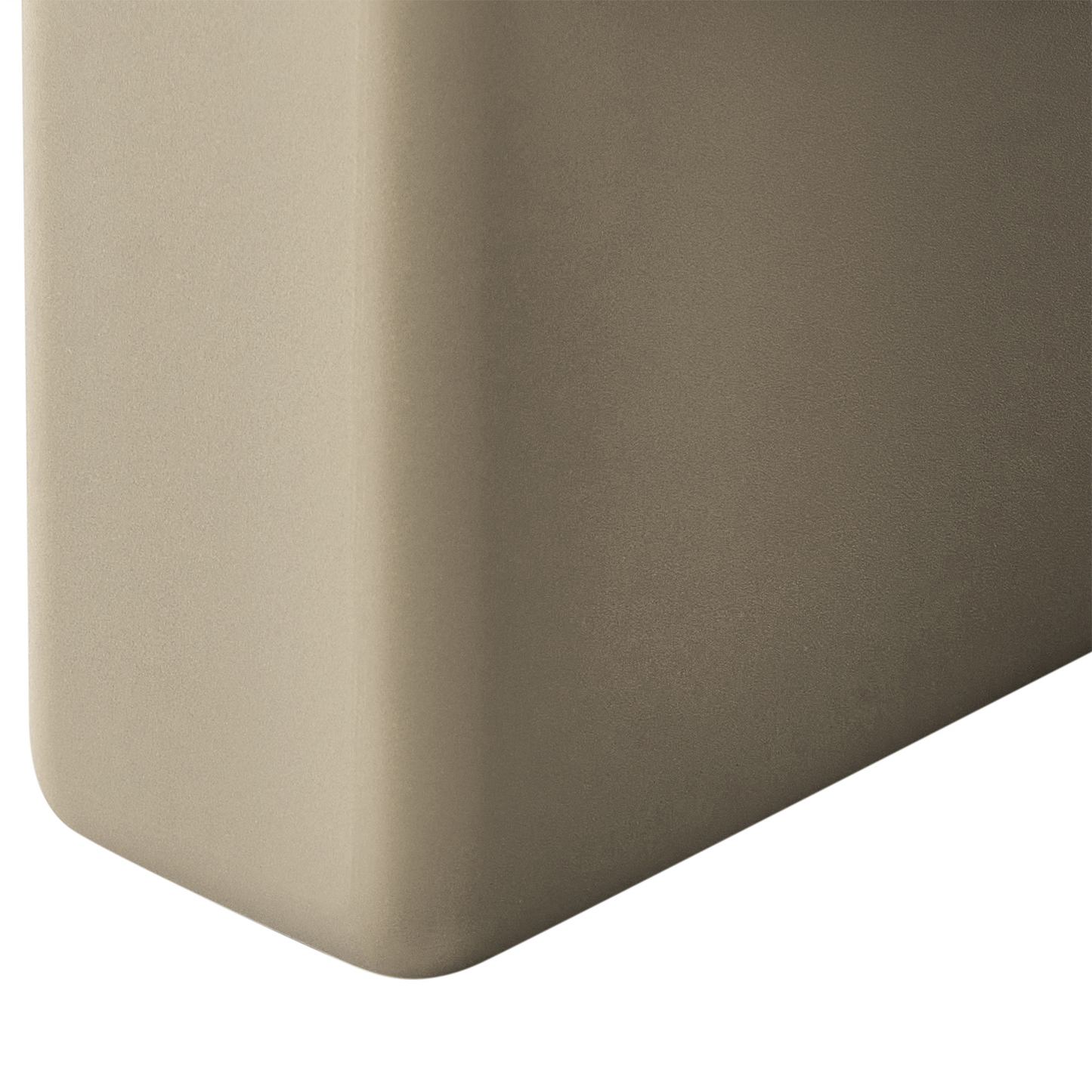 Sand Beige Synthetic Side Tables 2 Pack Water Resistant