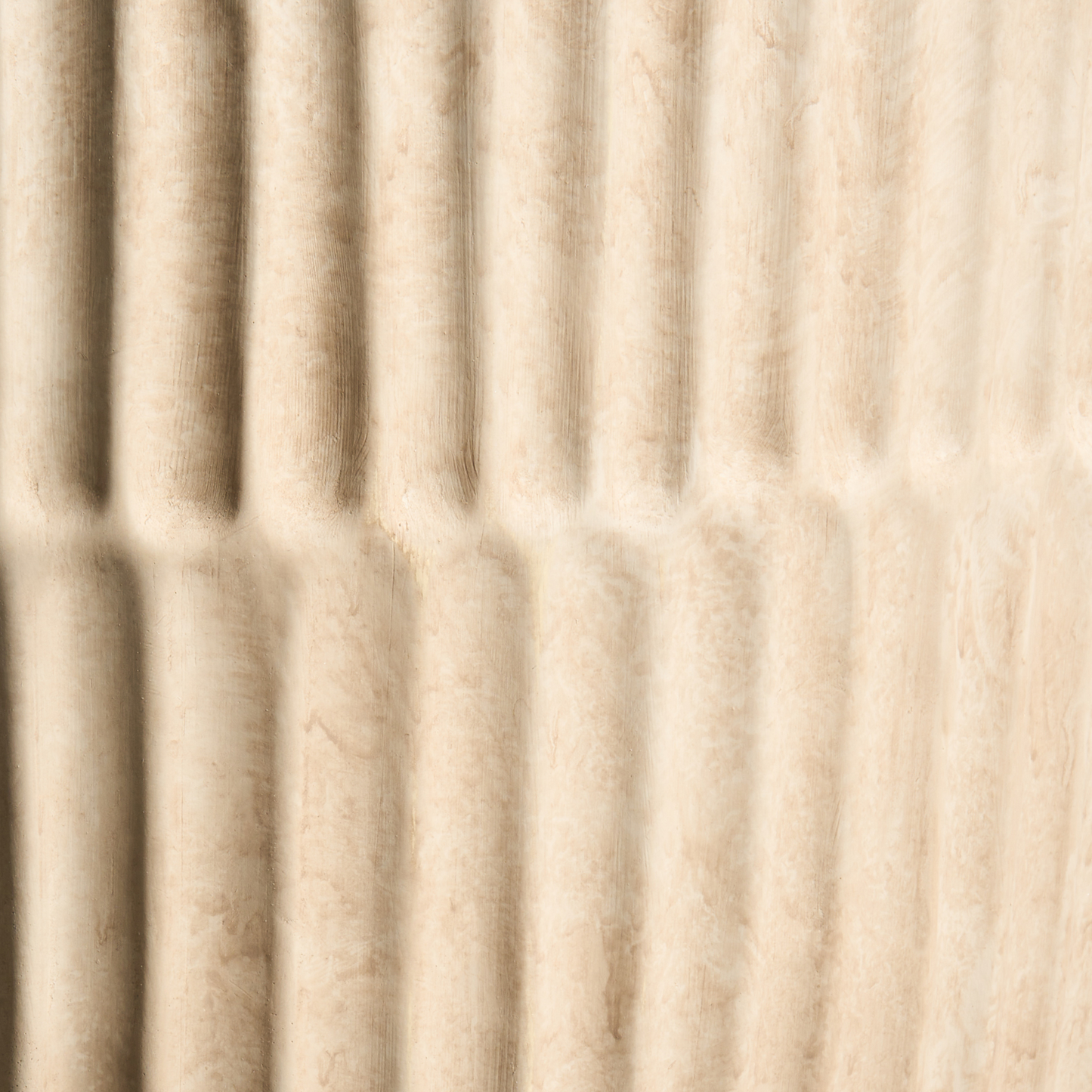 Beige Fibre Clay Planter 36 x 36 x 50cm Indoor Outdoor