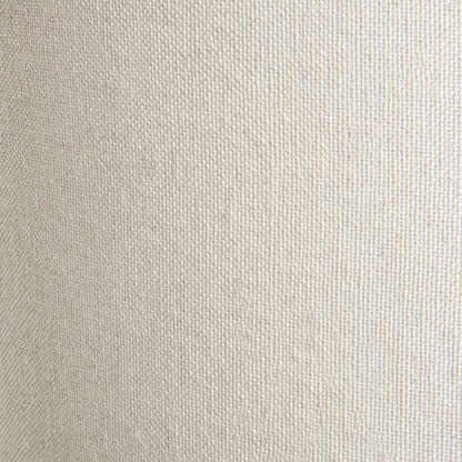 Scandinavian Beige Ceramic Table Lamp With Linen Drum Shade