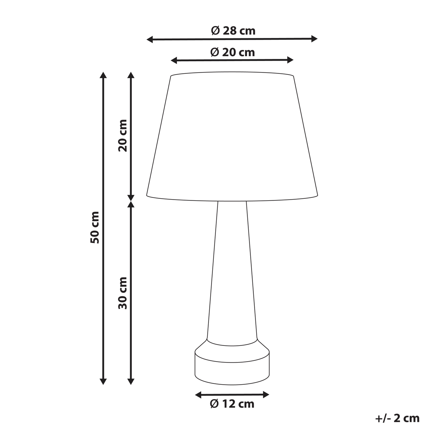Table Lamp Beige Ceramic Base With Linen Shade Blue Speckle Drum Modern Living Room