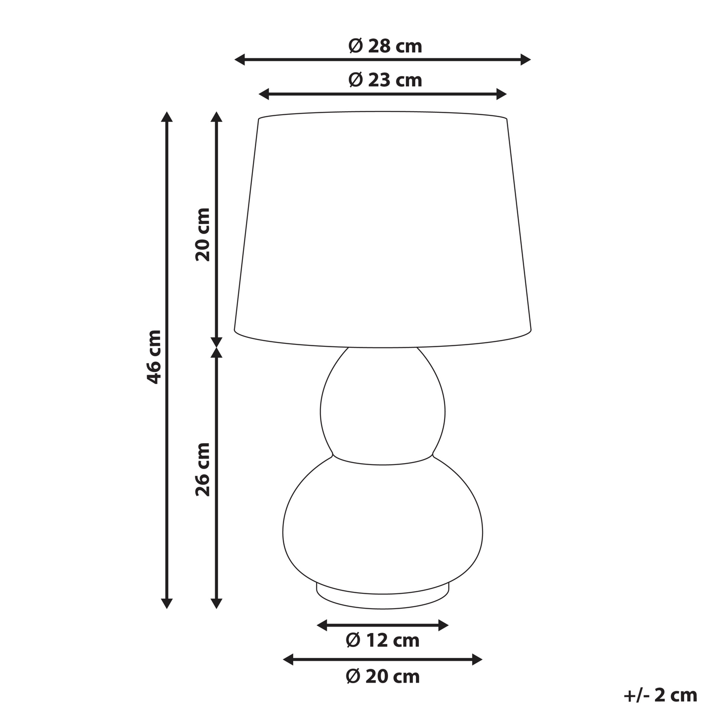 White Ceramic Table Lamp With Blue Splatters Linen Drum Shade Modern Living Room