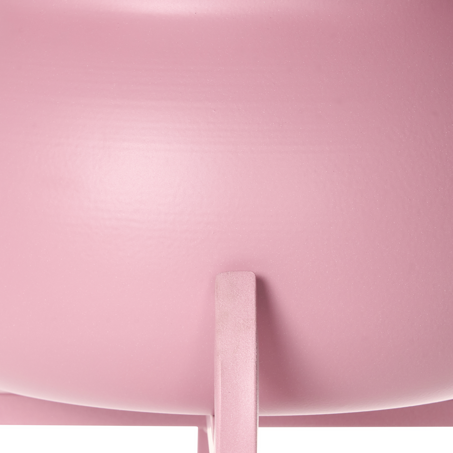 Plant Pot On Stand Pink Iron 25 X 25 X 60cm Indoor And Outdoor Metal Flower Pot Stand