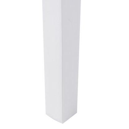 NordicNest Console Table White MDF With Two Drawers 75x40 Cm