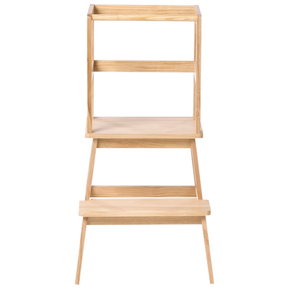 Kitchen Helper Learning Tower Light Brown Pine Wood