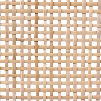 BrightNest 2 Tier Bookshelf White MDF With Rattan Front Toy Storage