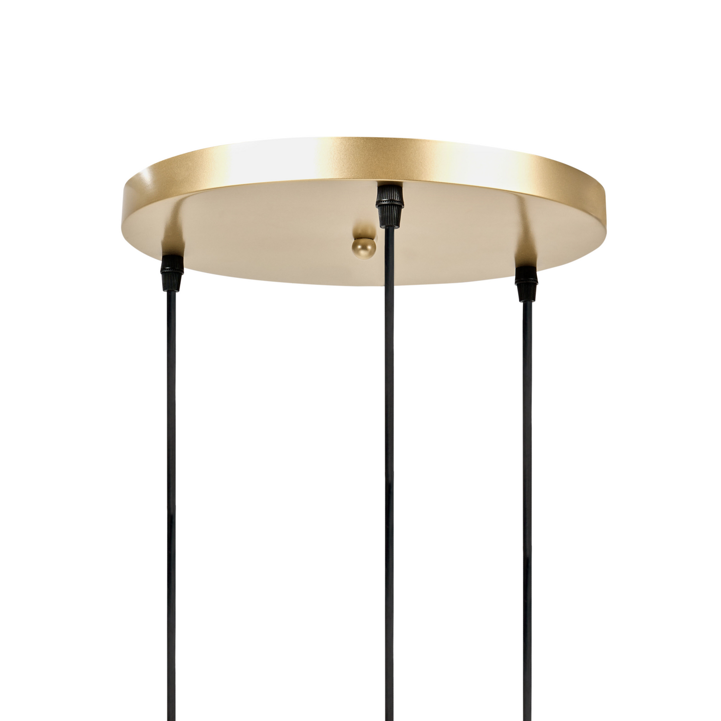 LED Pendant Lamp With Gold Glass Shade And Metal Base Glam Style Ambient Light For Living Room