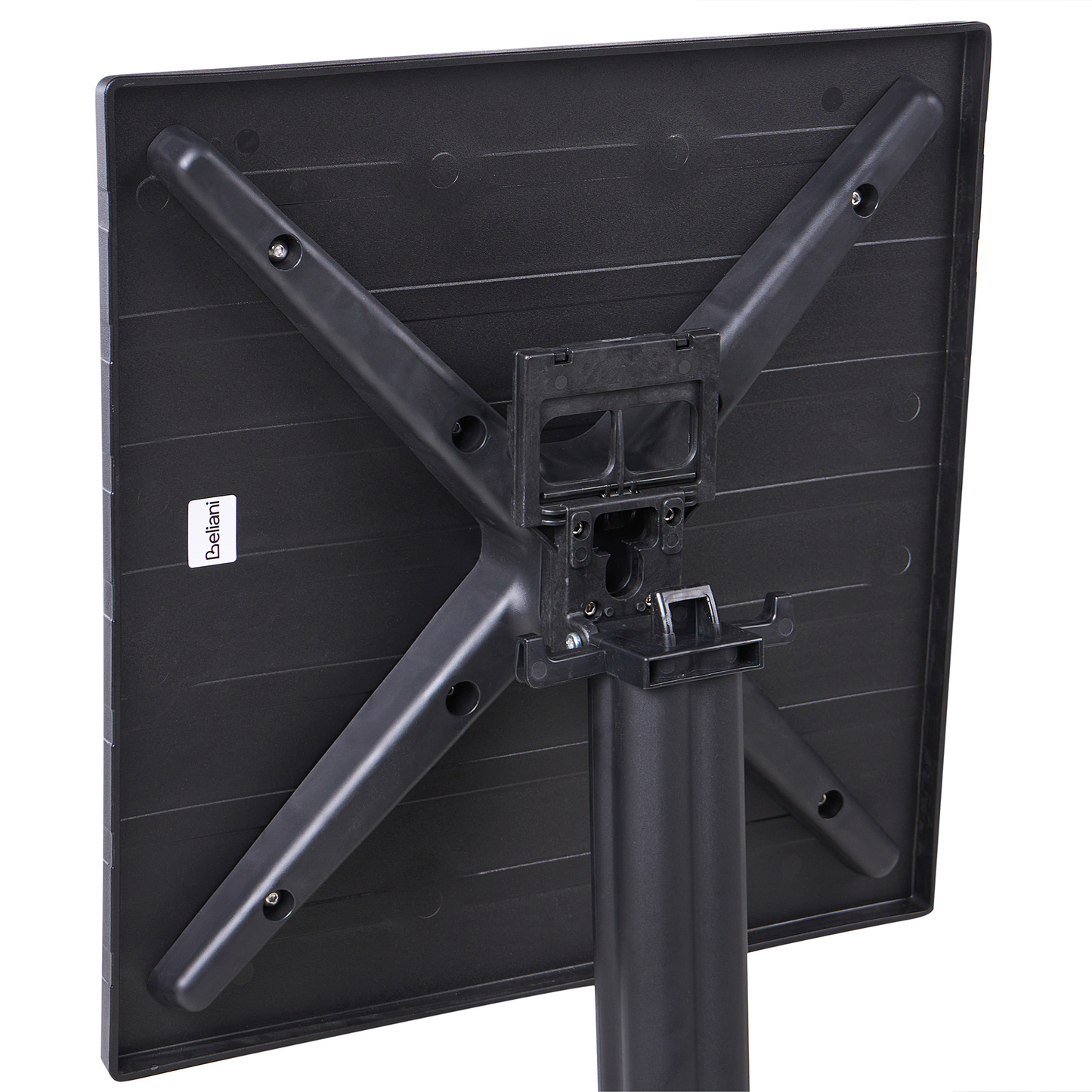 Bistro Table Black 60 x 60cm Flip Top Outdoor