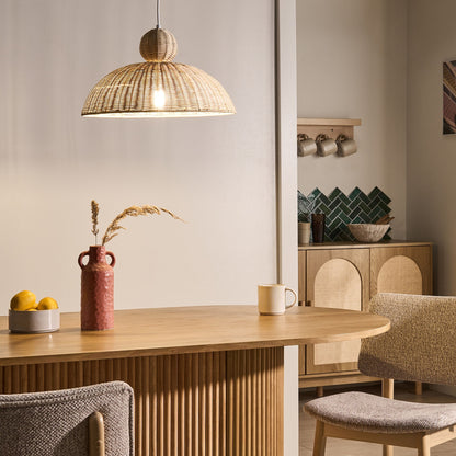 Pendant Lamp Large Handwoven Natural Ceiling Light