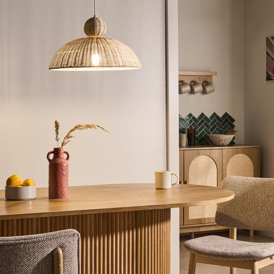 Pendant Lamp Large Handwoven Natural Ceiling Light
