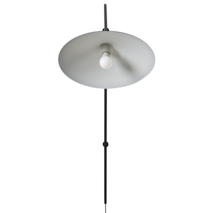 Black Metal Bell Wall Lamp Modern Industrial Style