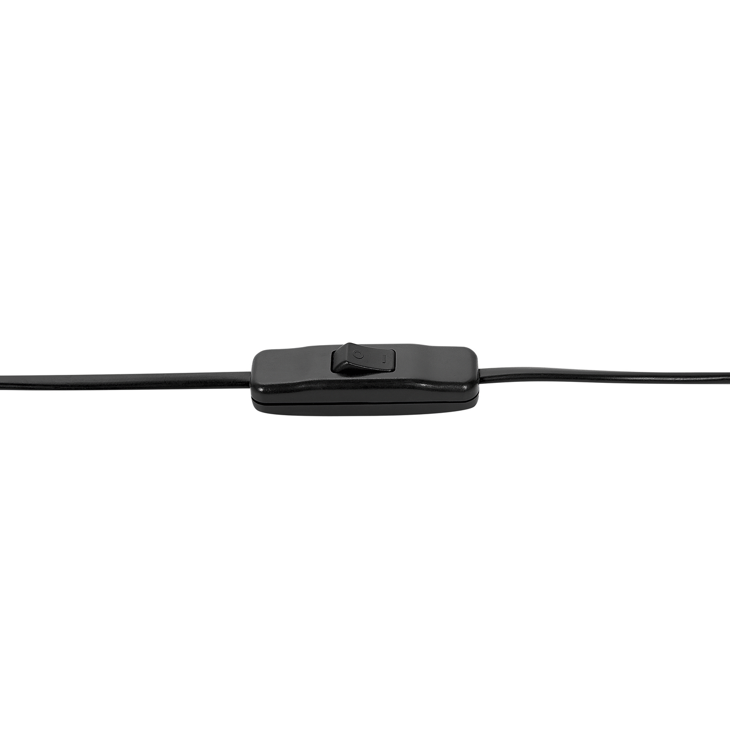 Table Lamp Black Metal Nylon Shade Rubberwood Modern