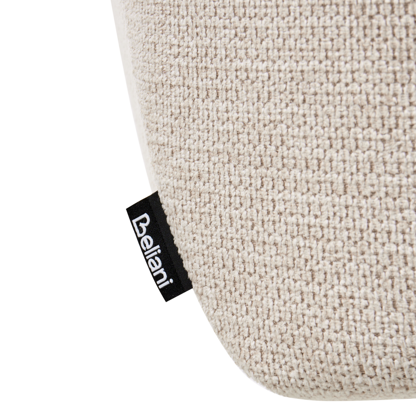 Swivel Dining Chair Light Beige Fabric With Armrests