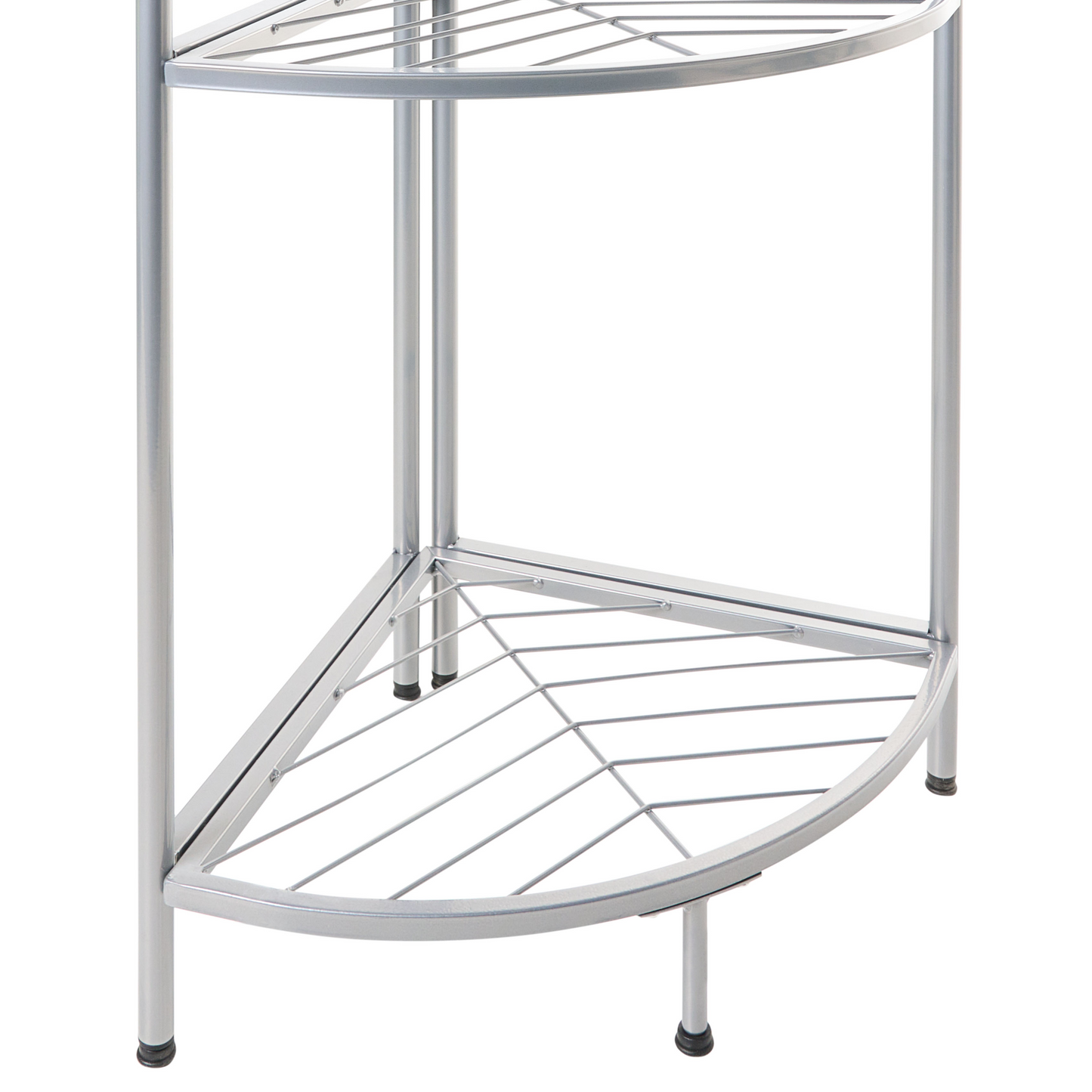 Industrial Freestanding Silver Clothes Rack 160cm Steel