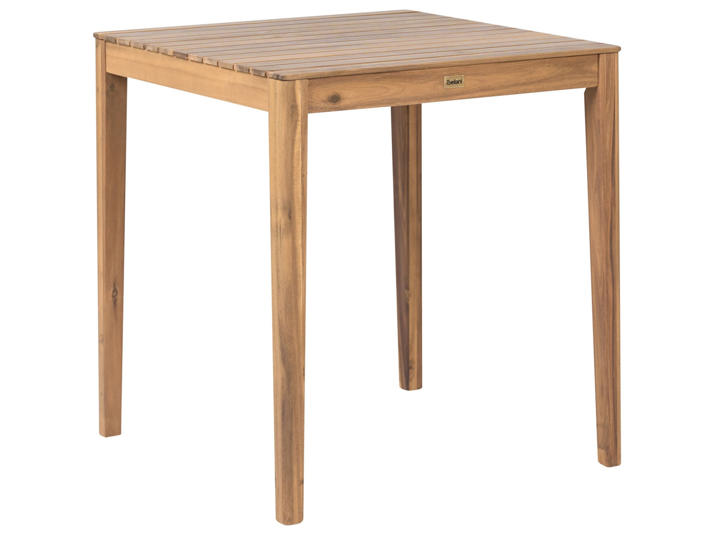 Acacia Bistro Table 70 x 70cm Light Brown Outdoor