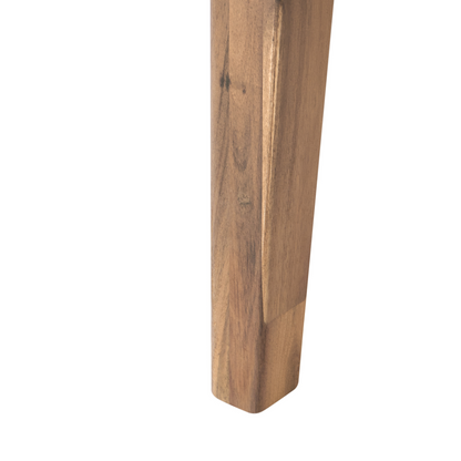 Acacia Bistro Table 70 x 70cm Light Brown Outdoor