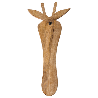 Style Giraffe Wall Decor Brown Mango Wood Handmade Boho