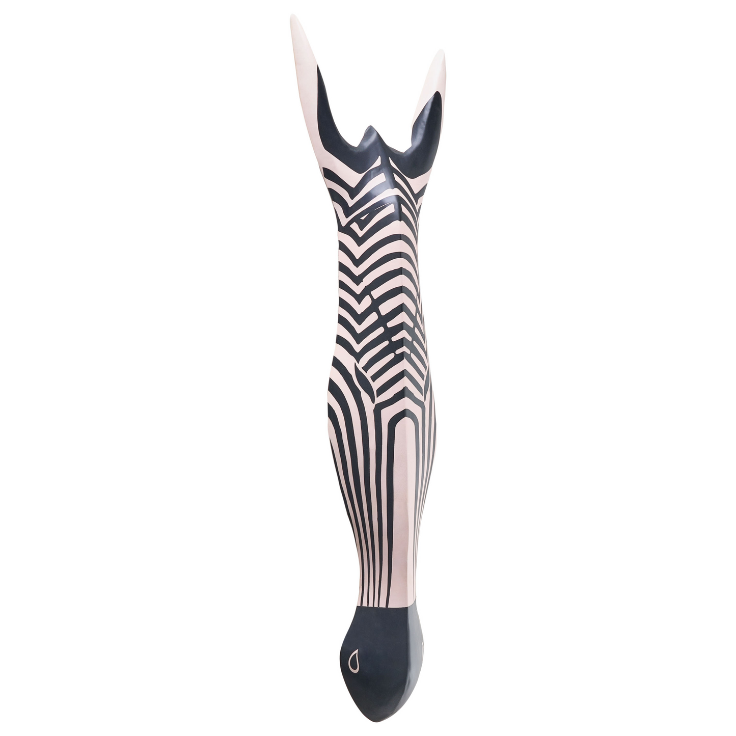 Zuri Zebra Wall Decor Mango Wood Handmade Boho Style